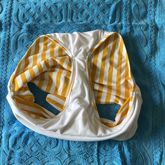 Gabifresh X Swimsuits for all high waist striped tie-front bikini bottoms sz 18 - Picture 4 of 5